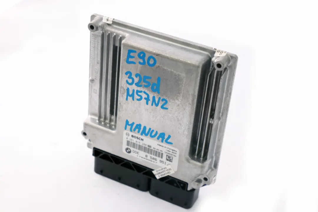 M57N2 ECU Basic DDE Control Unit to BMW 3 5 Series E60 LCI 325d 525d E90 with Part number 8506951 BMW 3 5 Series E60 LCI 325d 525d E90 M57N2 ECU Basic DDE Control Unit - SKU 8506951 - Part number 8506951
