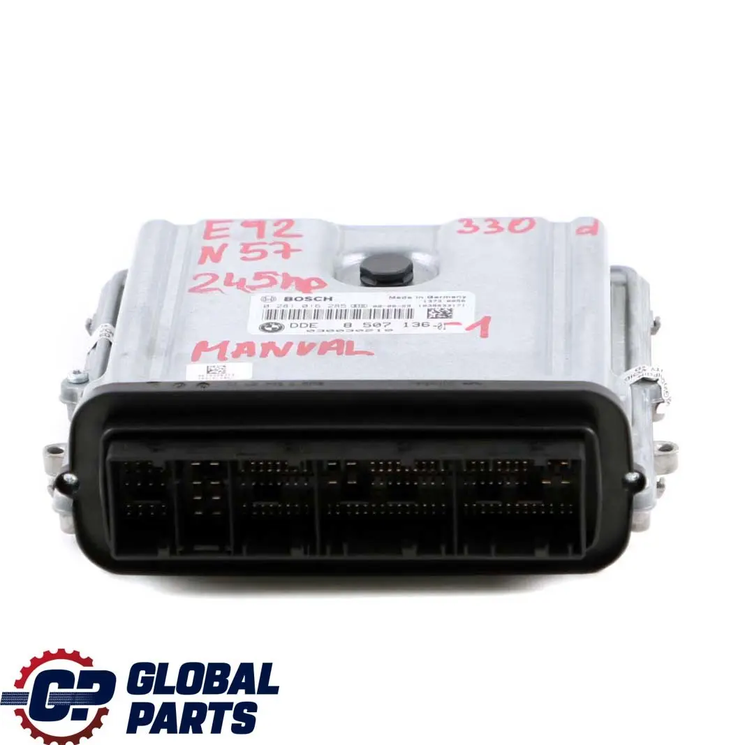 N57 245HP ECU Engine Kit DDE CAS3 + Key to BMW E90 E91 LCI E92 330d Diesel with Part number 8507136 BMW E90 E91 LCI E92 330d Diesel N57 245HP ECU Engine Kit DDE CAS3 + Key - SKU 8507136-1 - Part number 8507136