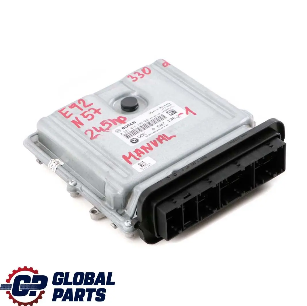 N57 245HP ECU Engine Kit DDE CAS3 + Key to BMW E90 E91 LCI E92 330d Diesel with Part number 8507136 BMW E90 E91 LCI E92 330d Diesel N57 245HP ECU Engine Kit DDE CAS3 + Key - SKU 8507136-1 - Part number 8507136