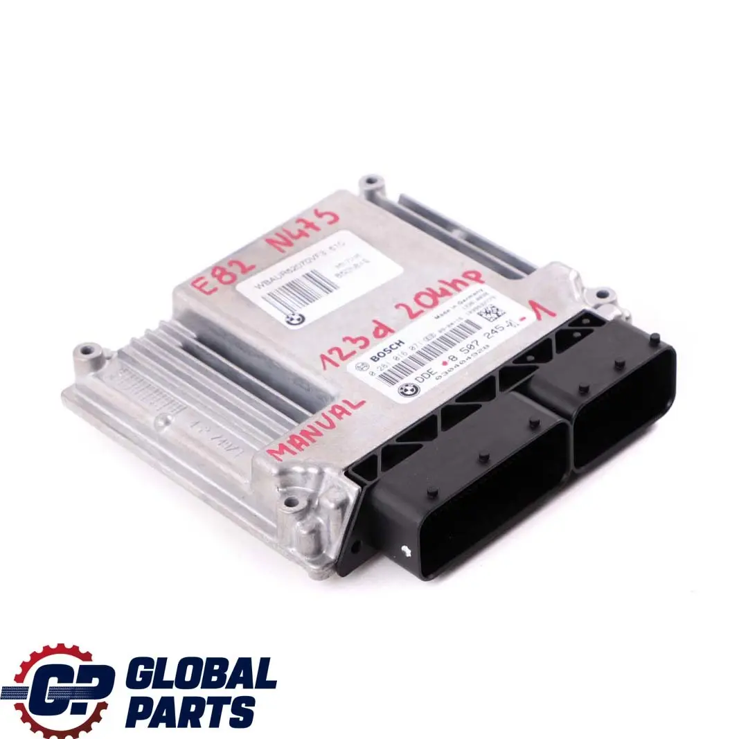N47S ECU Kit DDE CAS3 + Key Manual to BMW E81 E82 E87 LCI E88 123d Engine with Part number 8507245 BMW E81 E82 E87 LCI E88 123d Engine N47S ECU Kit DDE CAS3 + Key Manual - SKU 8507245-1 - Part number 8507245