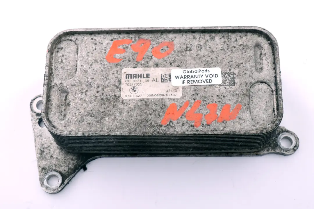 Scambiatore Calore Cambio Automatico per BMW F10 F20 F21 F30 E90 E91 E92 LCI con numero di parte 8507627 BMW F10 F20 F21 F30 E90 E91 E92 LCI Scambiatore Calore Cambio Automatico - SKU 8507627 - Numero di parte 8507627