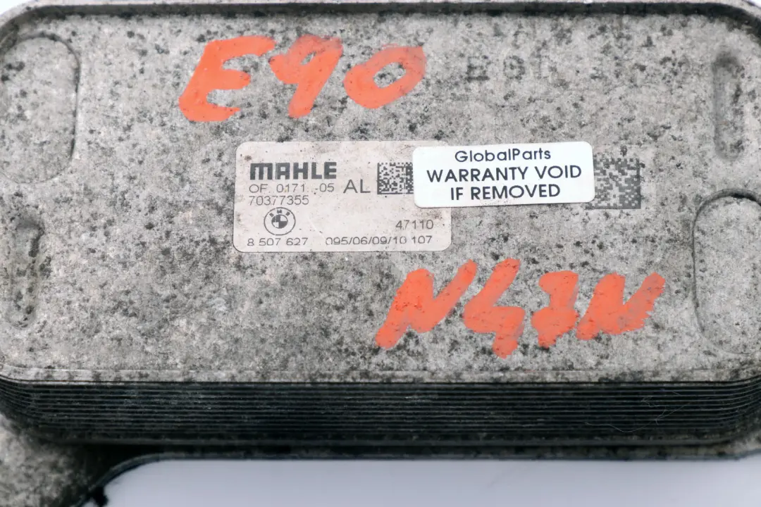 Scambiatore Calore Cambio Automatico per BMW F10 F20 F21 F30 E90 E91 E92 LCI con numero di parte 8507627 BMW F10 F20 F21 F30 E90 E91 E92 LCI Scambiatore Calore Cambio Automatico - SKU 8507627 - Numero di parte 8507627