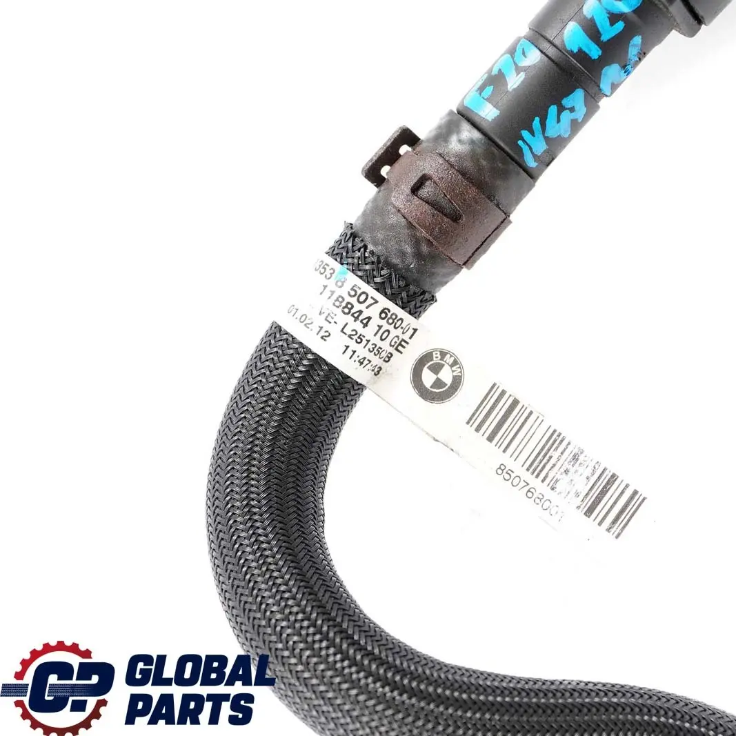 BMW F20 F21 F30 N47N Diesel Fuel Injection Return Line Hose - SKU 8507680 - Part number 8507680