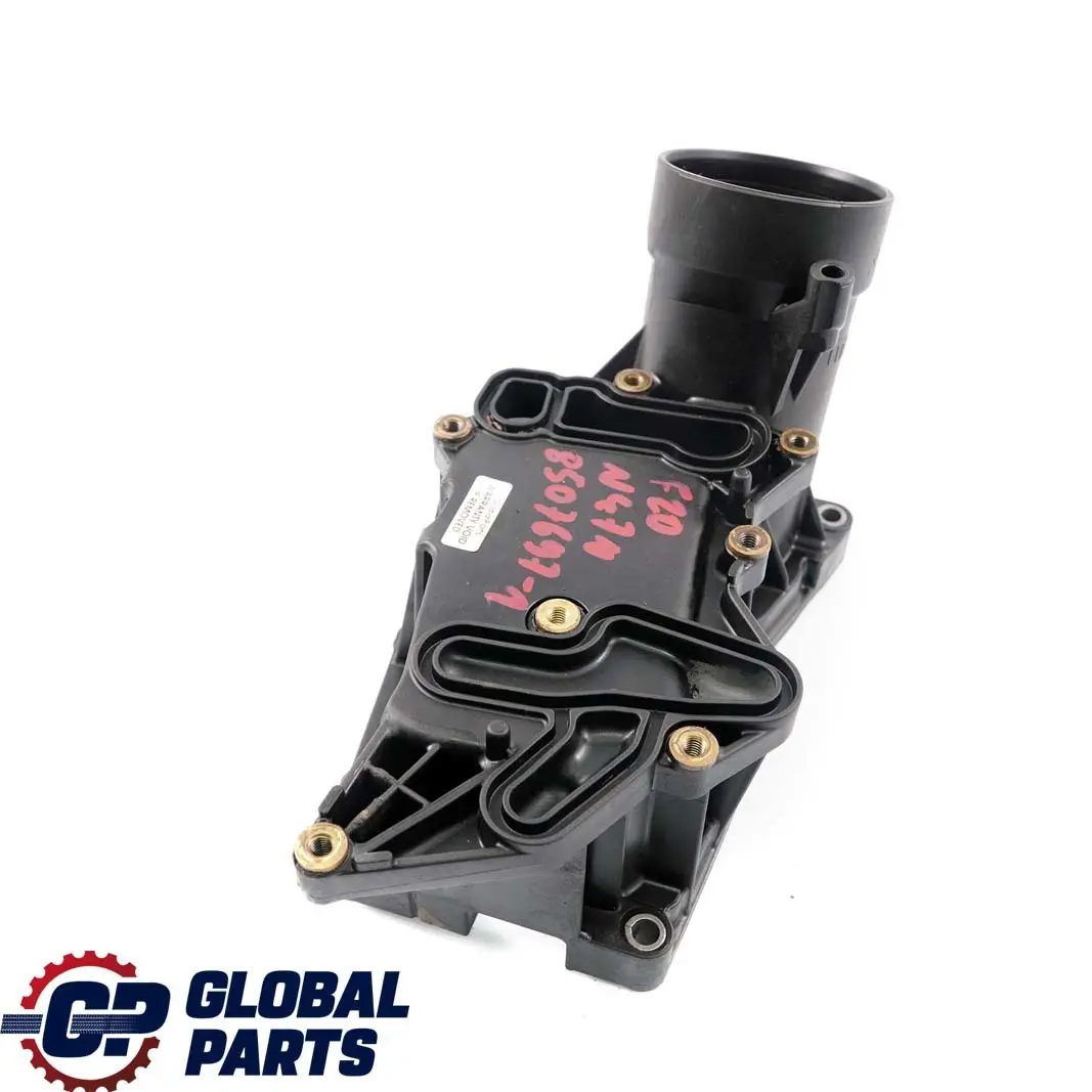 N47N Oil Filter Housing Diesel to BMW F10 F20 F21 F30 F31 with Part number 8507697 BMW F10 F20 F21 F30 F31 N47N Oil Filter Housing Diesel - SKU 8507697-1 - Part number 8507697
