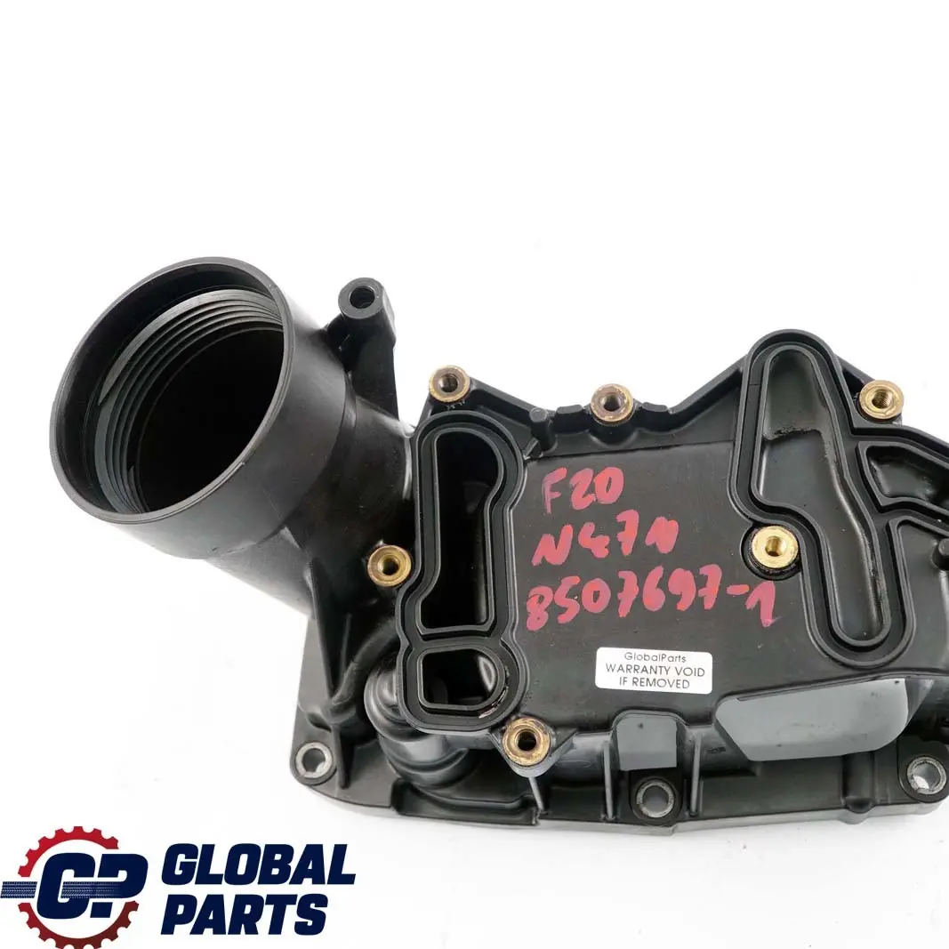 N47N Boitier Filtre A Huile Diesel pour BMW F10 F20 F21 F30 F31 à propos du numéro de pièce 8507697 BMW F10 F20 F21 F30 F31 N47N Boitier Filtre A Huile Diesel - SKU 8507697-1 - Numéro de pièce 8507697