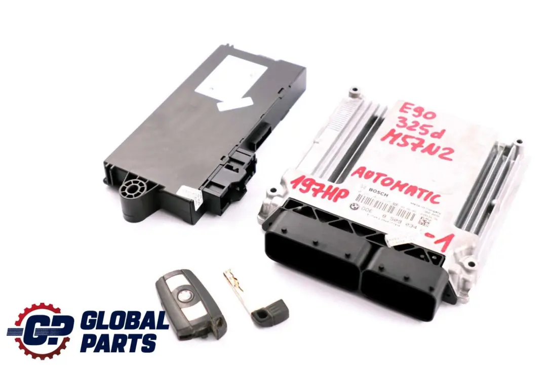 M57N2 197HP ECU Kit DDE CAS3 Key Automatic to BMW E60 LCI E90 325d 525d with Part number 8509034 BMW E60 LCI E90 325d 525d M57N2 197HP ECU Kit DDE CAS3 Key Automatic - SKU 8509034-1 - Part number 8509034