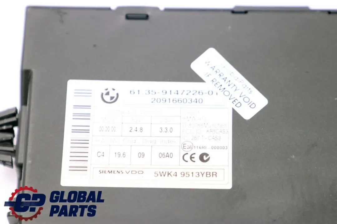 BMW E60 LCI E90 325d 525d M57N2 197HP ECU Kit DDE CAS3 Key Automatic - SKU 8509034-1 - Part number 8509034