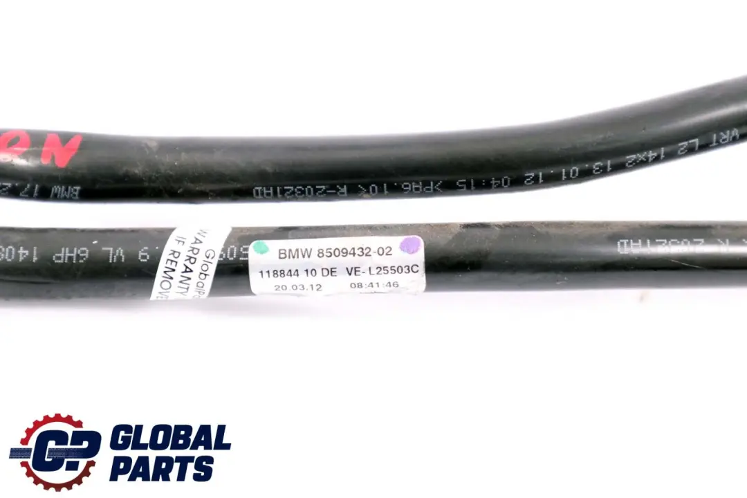N57 Conduite de Refroidisseur D'Huile BMW 3 7 E90 E91 LCI E92 F01 - SKU 8509432 - Numéro de pièce 8509432
