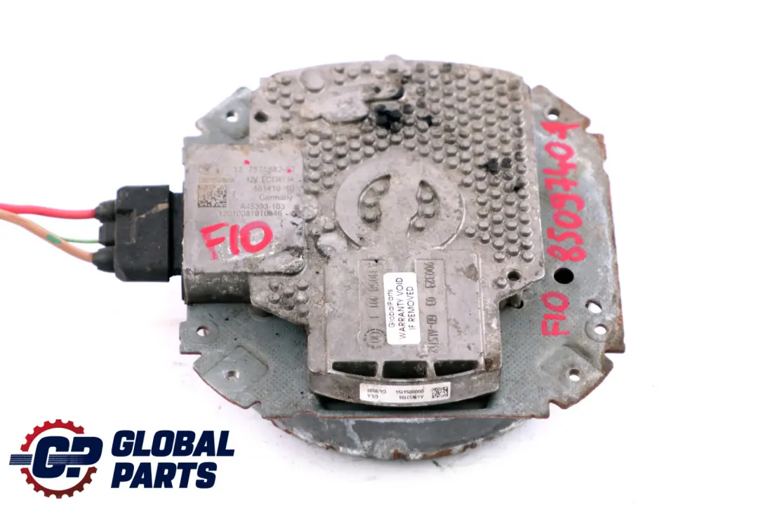 BMW F10 F11 F12 Motor Radiador Ventilador Relé 400W 7575682 - SKU 8509740-1 - Número de pieza 8509740