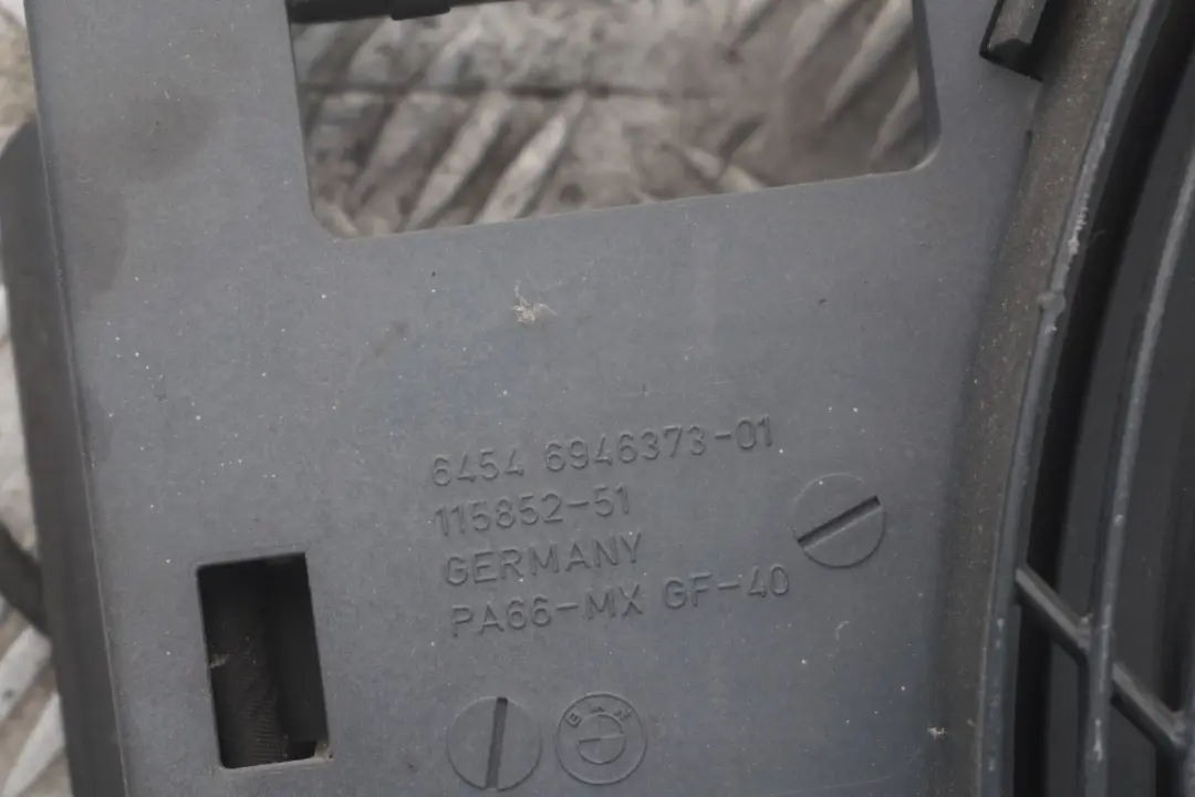 BMW 7 er E65 745d M67N Motorkühlung Kühlerlüfterverkleidung 6946373 - SKU 8509925 - Teilenummer 7795138