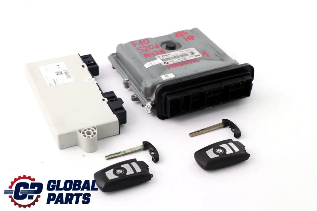 N47N 184HP Engine ECU Kit DDE CAS 4 + Key Manual to BMW F10 F11 520d Diesel with Part number 8510137 BMW F10 F11 520d Diesel N47N 184HP Engine ECU Kit DDE CAS 4 + Key Manual - SKU 8510137-1 - Part number 8510137