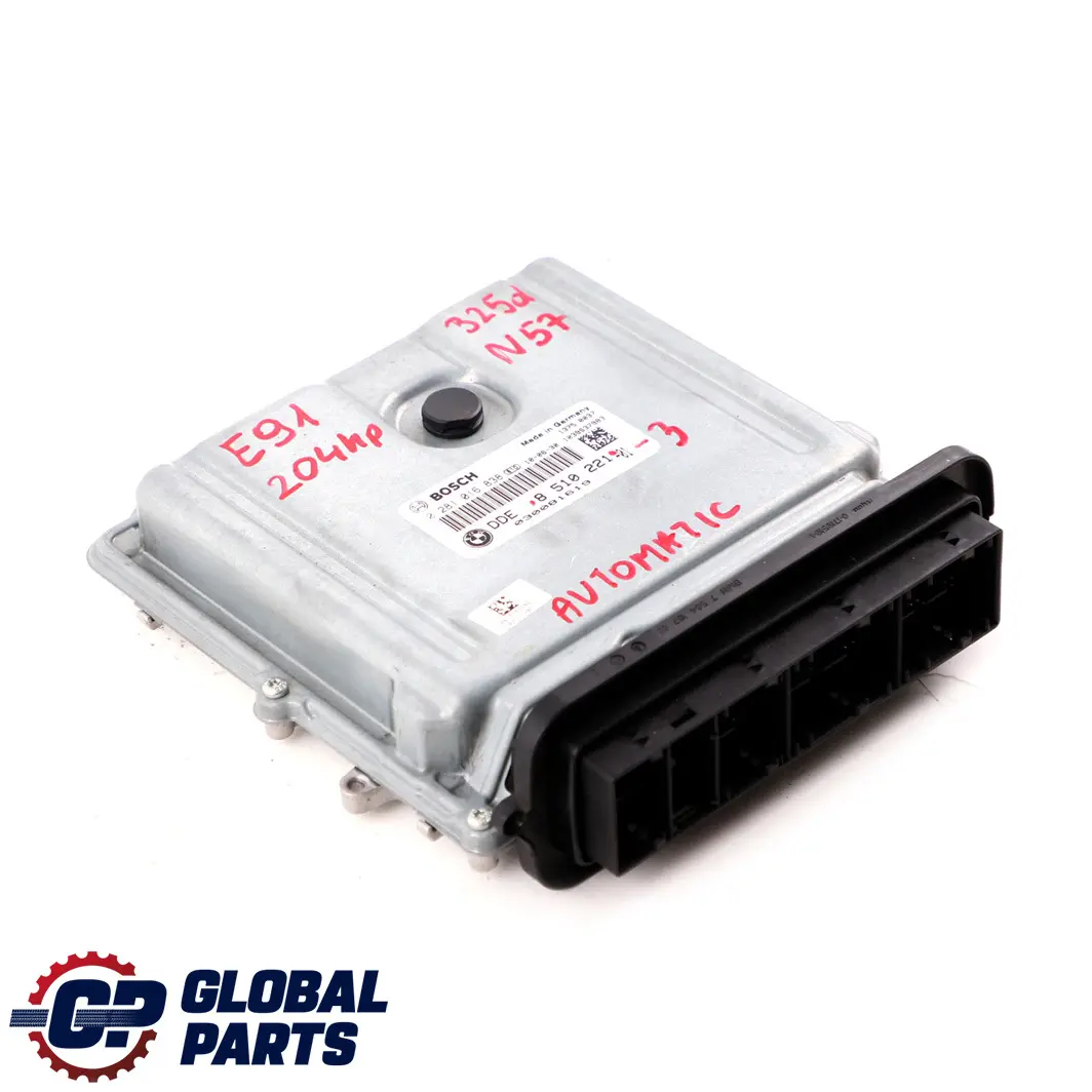 BMW E90 E91 LCI E92 325d Diesel N57 204HP ECU Engine Kit DDE CAS3 + Key - SKU 8510221-3 - Part number 8510221