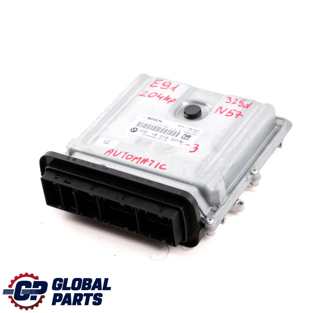 BMW E90 E91 LCI E92 325d Diesel N57 204HP ECU Engine Kit DDE CAS3 + Key - SKU 8510221-3 - Part number 8510221