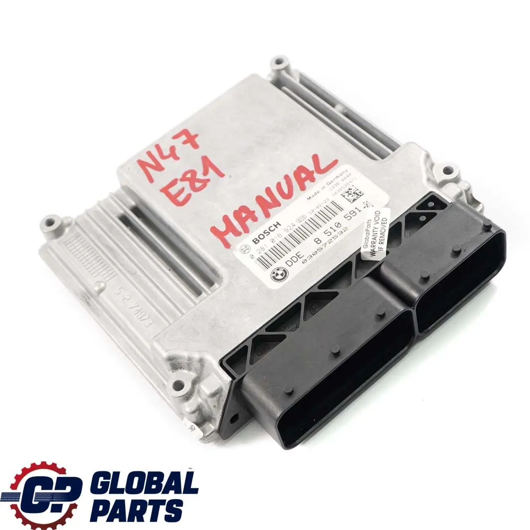 N47 Motor Steuergerät DDE Schaltgetriebe für BMW E60 E87 E90 LCI 120d 320d mit Teilenummer 8510591 BMW E60 E87 E90 LCI 120d 320d N47 Motor Steuergerät DDE Schaltgetriebe - SKU 8510591 - Teilenummer 8510591