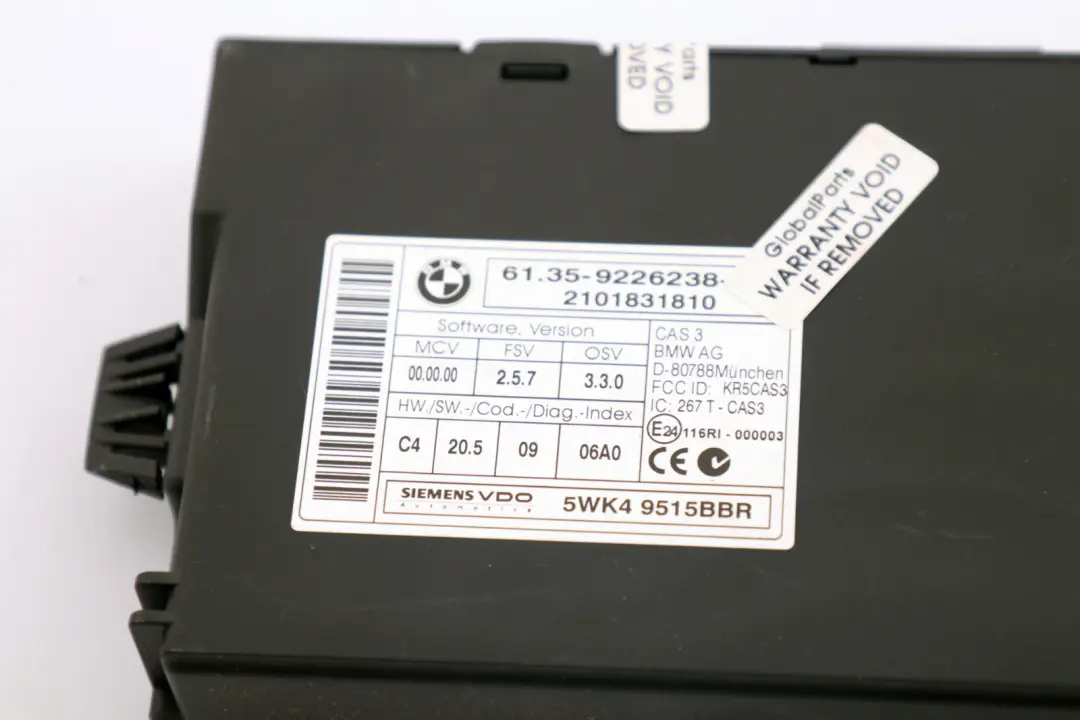 N47S ECU Steuergerät DDE CAS3 + Schlüss für BMW E81 E87 LCI E88 123d Motor mit Teilenummer 8510593 BMW E81 E87 LCI E88 123d Motor N47S ECU Steuergerät DDE CAS3 + Schlüss - SKU 8510593 - Teilenummer 8510593