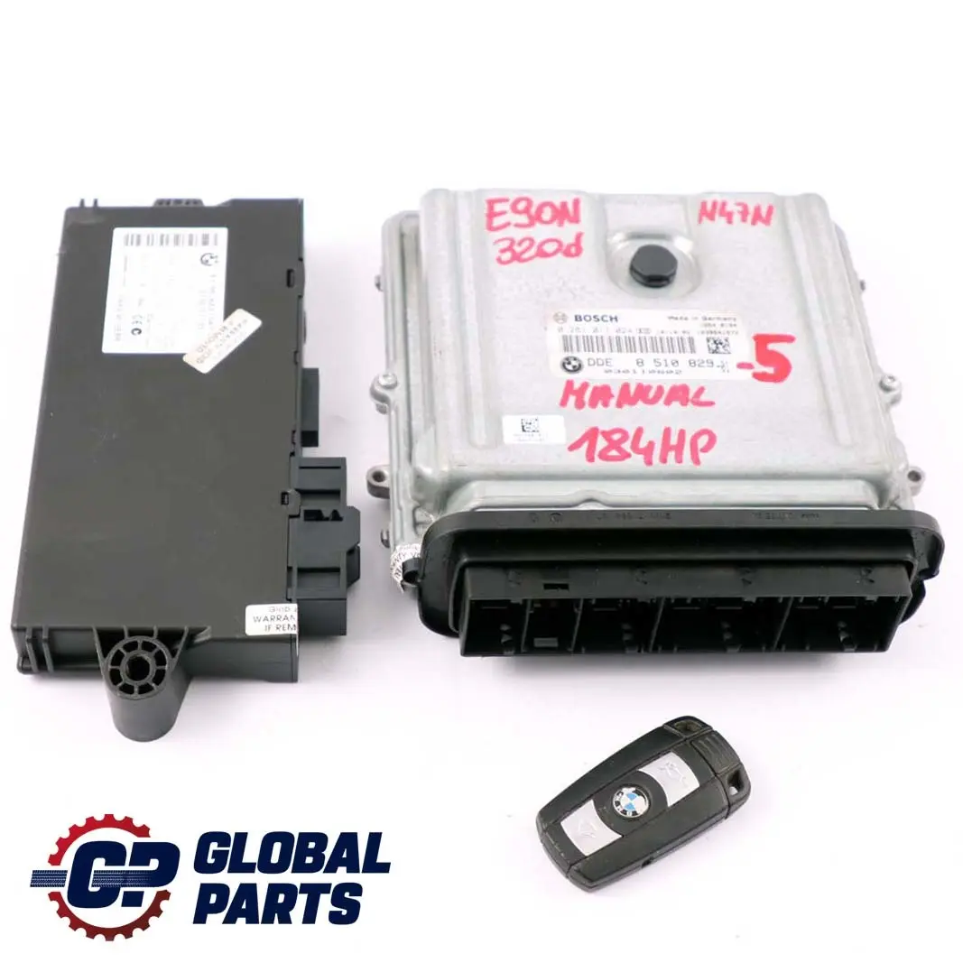 N47N 320d ECU KIT DDE CAS3 Transmission manuelle + clé pour BMW E90 E91 LCI à propos du numéro de pièce 8510829 BMW E90 E91 LCI N47N 320d ECU KIT DDE CAS3 Transmission manuelle + clé - SKU 8510829-5 - Numéro de pièce 8510829