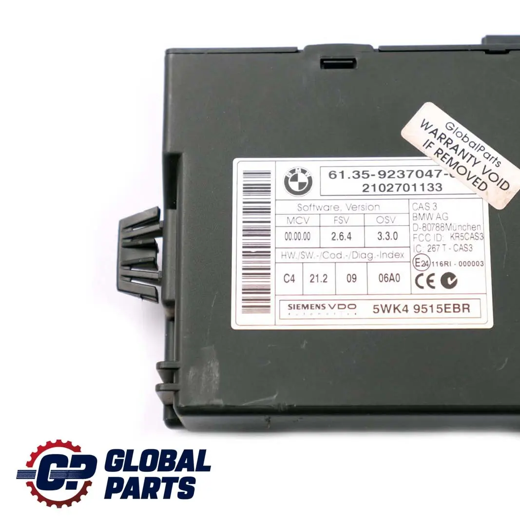 N47N 320d ECU KIT DDE CAS3 Transmission manuelle + clé pour BMW E90 E91 LCI à propos du numéro de pièce 8510829 BMW E90 E91 LCI N47N 320d ECU KIT DDE CAS3 Transmission manuelle + clé - SKU 8510829-5 - Numéro de pièce 8510829