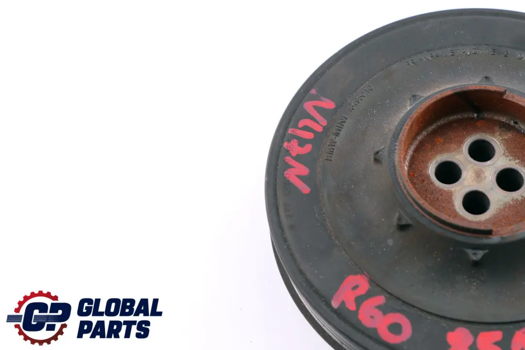 N47N Puleggia albero motore antivibrazioni per Mini R55 R56 LCI R60 R61 con numero di parte 8511320 Mini R55 R56 LCI R60 R61 N47N Puleggia albero motore antivibrazioni - SKU 8511320 - Numero di parte 8511320