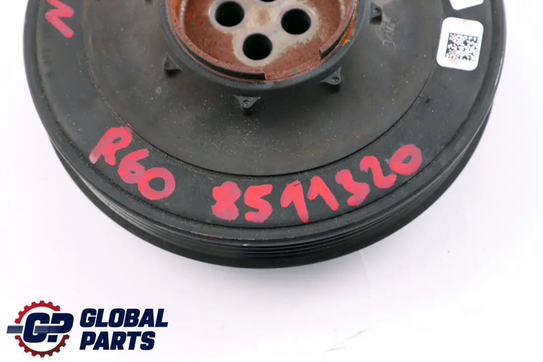 N47N Schwingungs Dämpfer Wellen Riemen Scheibe für Mini R55 R56 LCI R60 R61 mit Teilenummer 8511320 Mini R55 R56 LCI R60 R61 N47N Schwingungs Dämpfer Wellen Riemen Scheibe - SKU 8511320 - Teilenummer 8511320