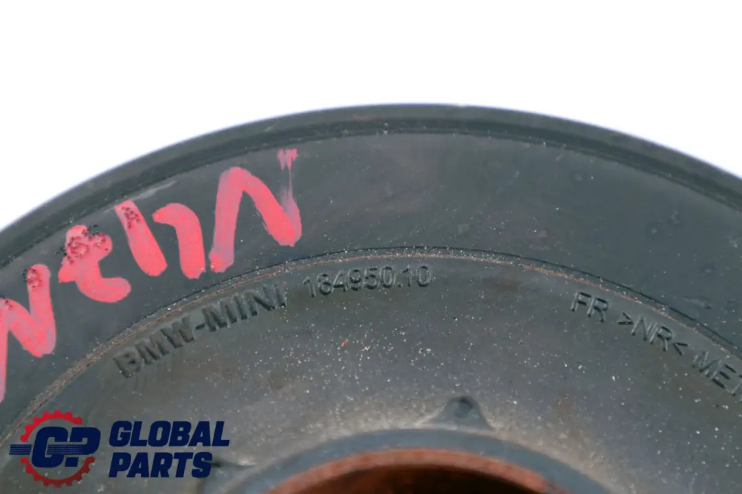 N47N Amortiguador de vibraciones cigüeñal para Mini R55 R56 LCI R60 R61 con número de pieza 8511320 Mini R55 R56 LCI R60 R61 N47N Amortiguador de vibraciones cigüeñal - SKU 8511320 - Número de pieza 8511320