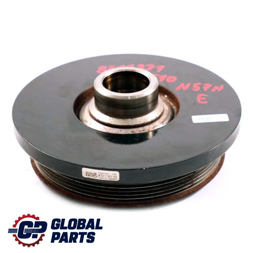 N57N Vibration Damper Engine Belt Drive to BMW F10 F11 F30 F31 with Part number 8511321 BMW F10 F11 F30 F31 N57N Vibration Damper Engine Belt Drive - SKU 8511321 - Part number 8511321