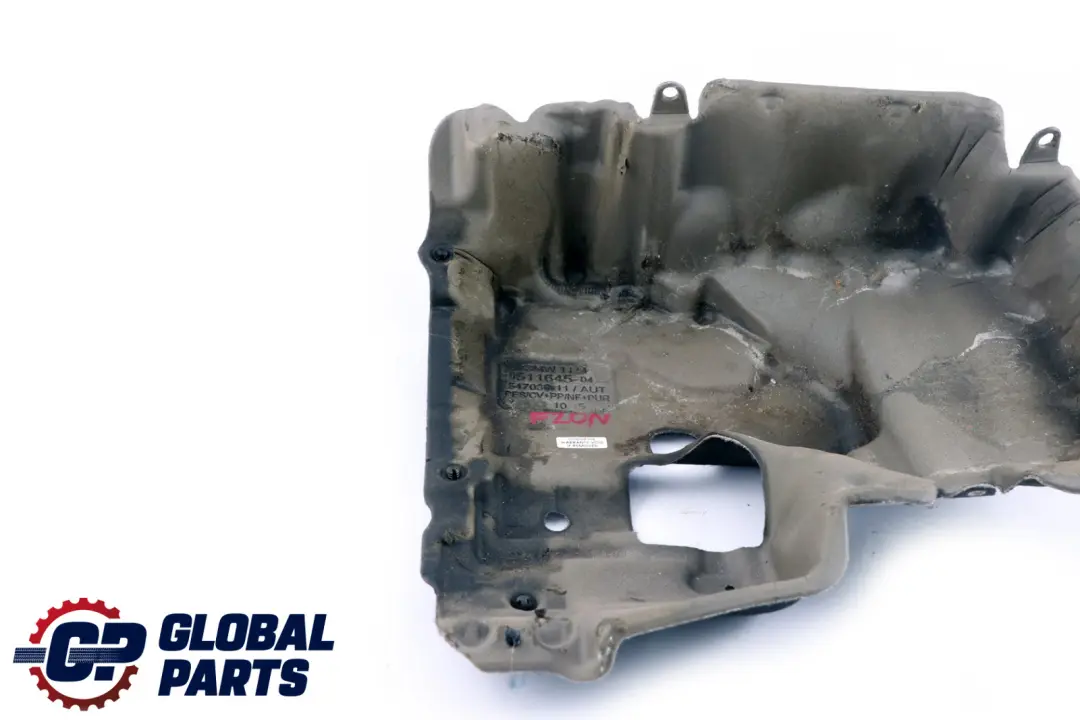 Mini BMW 1 2 3 F20 F21 F30 LCI Cubierta Acústica Aislamiento Motor - SKU 8511645 - Número de pieza 8511645