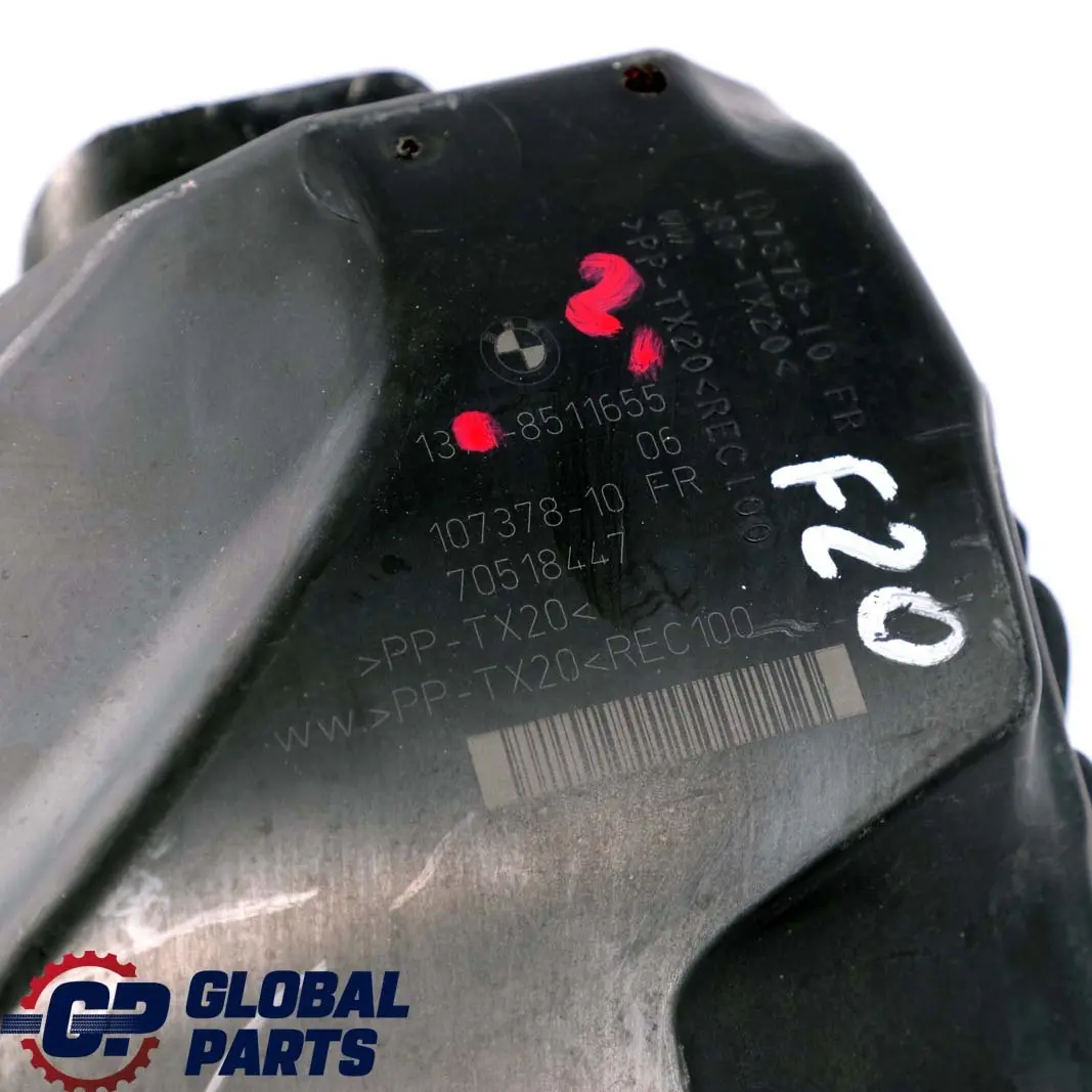 BMW 1 3 er F20 F30 N47N Diesel Luftfilterkasten Ansauggeräuschdämpfer - SKU 8511655-2 - Teilenummer 8511655