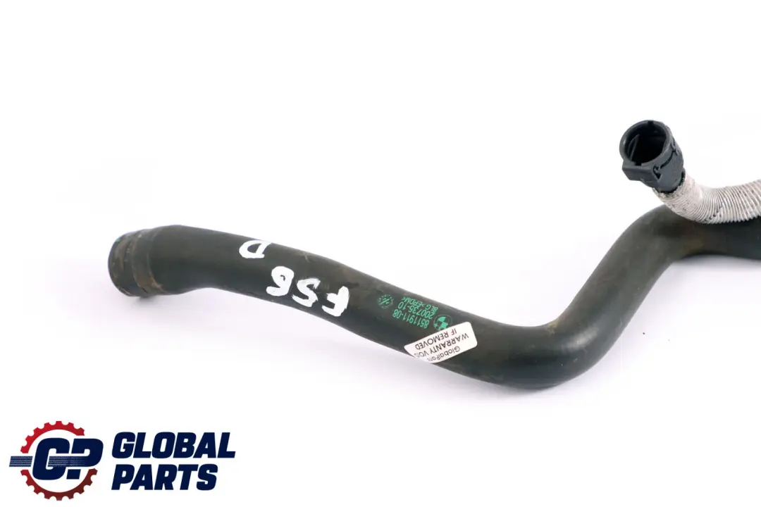 Manguera Tanque Expansión Refrigerante EGR para MINI F55 F56 con número de pieza 8593799 MINI F55 F56 Manguera Tanque Expansión Refrigerante EGR - SKU 8511911 - Número de pieza 8593799