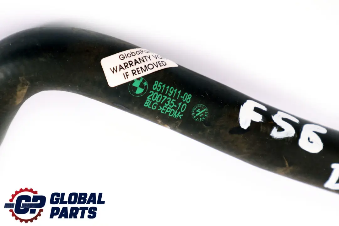 Schlauch Rohr Ausgleichsbehälter AGR-KĂĽhler-Heizung für Mini F55 F56 mit Teilenummer 8593799 Mini F55 F56 Schlauch Rohr Ausgleichsbehälter AGR-KĂĽhler-Heizung - SKU 8511911 - Teilenummer 8593799