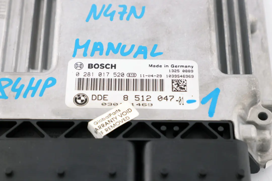 N47N 184HP ECU KIT DDE CAS3 Chiave Manuale per BMW E90 E91 LCI 320d con numero di parte 8512047 BMW E90 E91 LCI 320d N47N 184HP ECU KIT DDE CAS3 Chiave Manuale - SKU 8512047-1 - Numero di parte 8512047