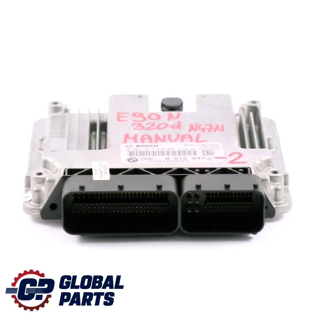 BMW E90 E91 LCI N47N 320d ECU Básica Unidad de Control DDE Manual - SKU 8512047-2 - Número de pieza 8512047
