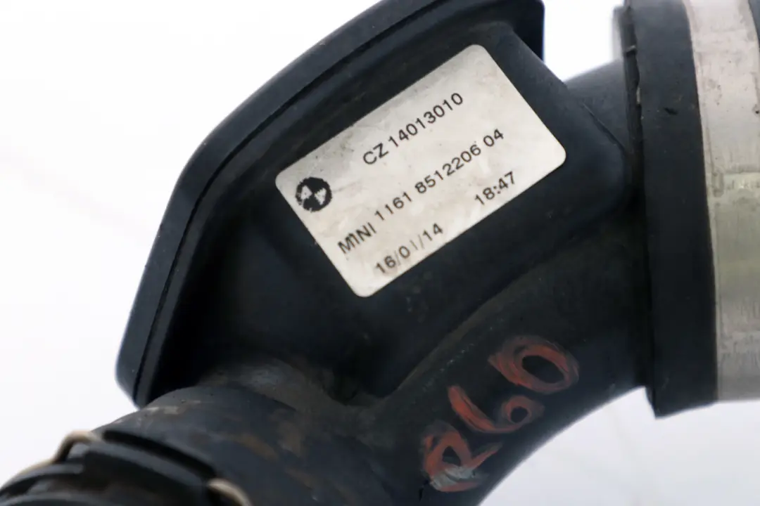 Tubo di aspirazione dell'aria per Mini Cooper R60 R61 1 con numero di parte 8512206 Mini Cooper R60 R61 1 Tubo di aspirazione dell'aria - SKU 8512206-1 - Numero di parte 8512206