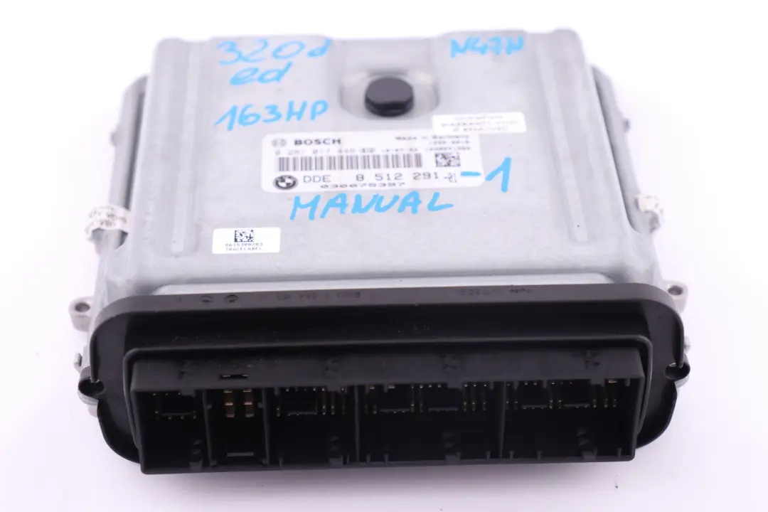 BMW E90 E91 LCI 320ed 320d ed N47N ECU Steuergerät DDE DDE CAS3 + Schlüssel - SKU 8512291-1 - Teilenummer 8512291