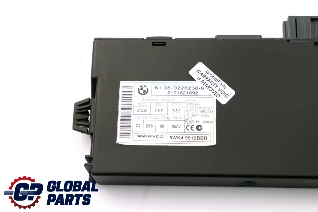 BMW E90 E91 LCI N47N 320d 184HP Komputer Sterownik Silnika CAS3 - SKU 8512291-2 - Numer Części 8512291