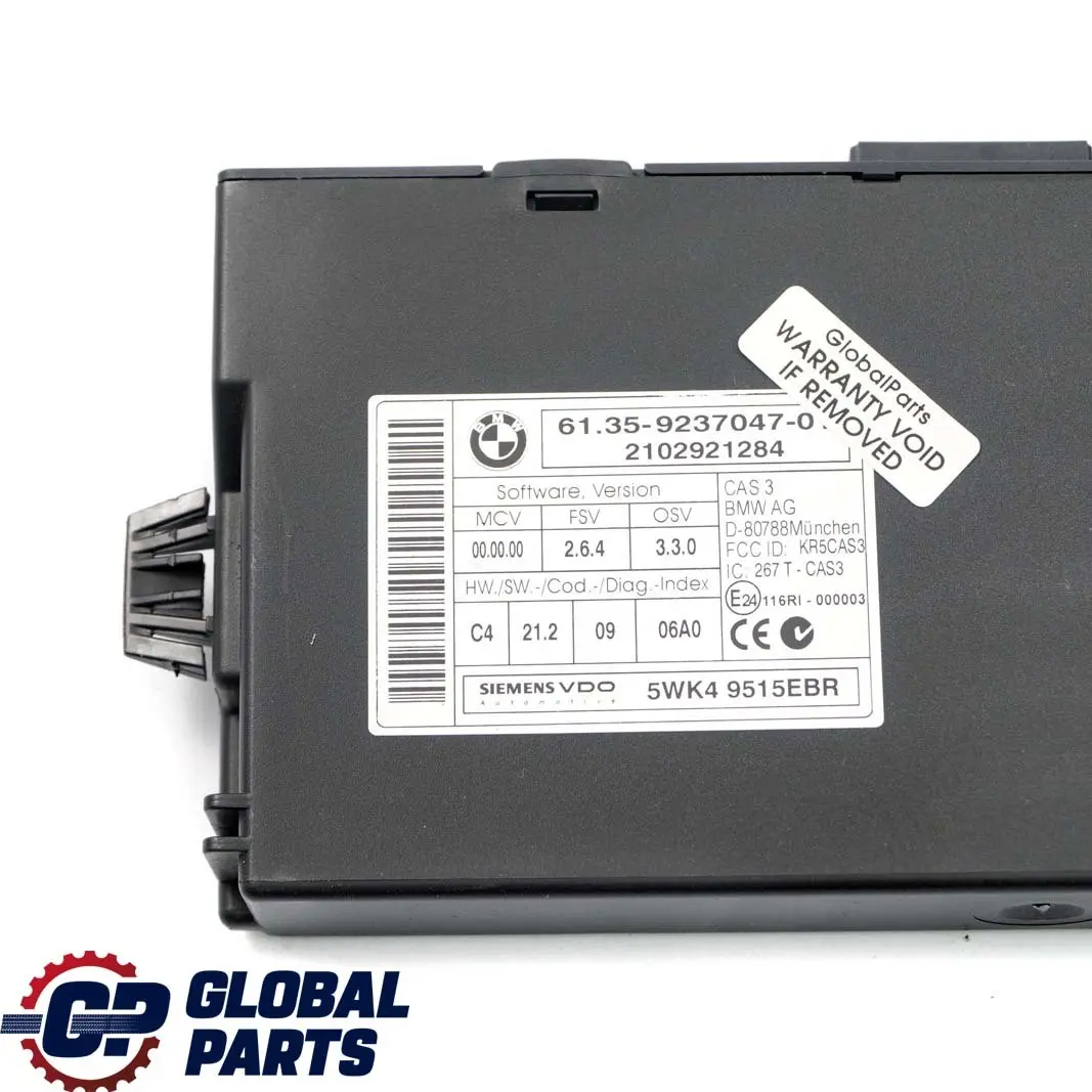 BMW E87 LCI E90 120d 320d N47 Motore Centralina Dde +CAS3 Chiave - SKU 8512498-3 - Numero di parte 8512498