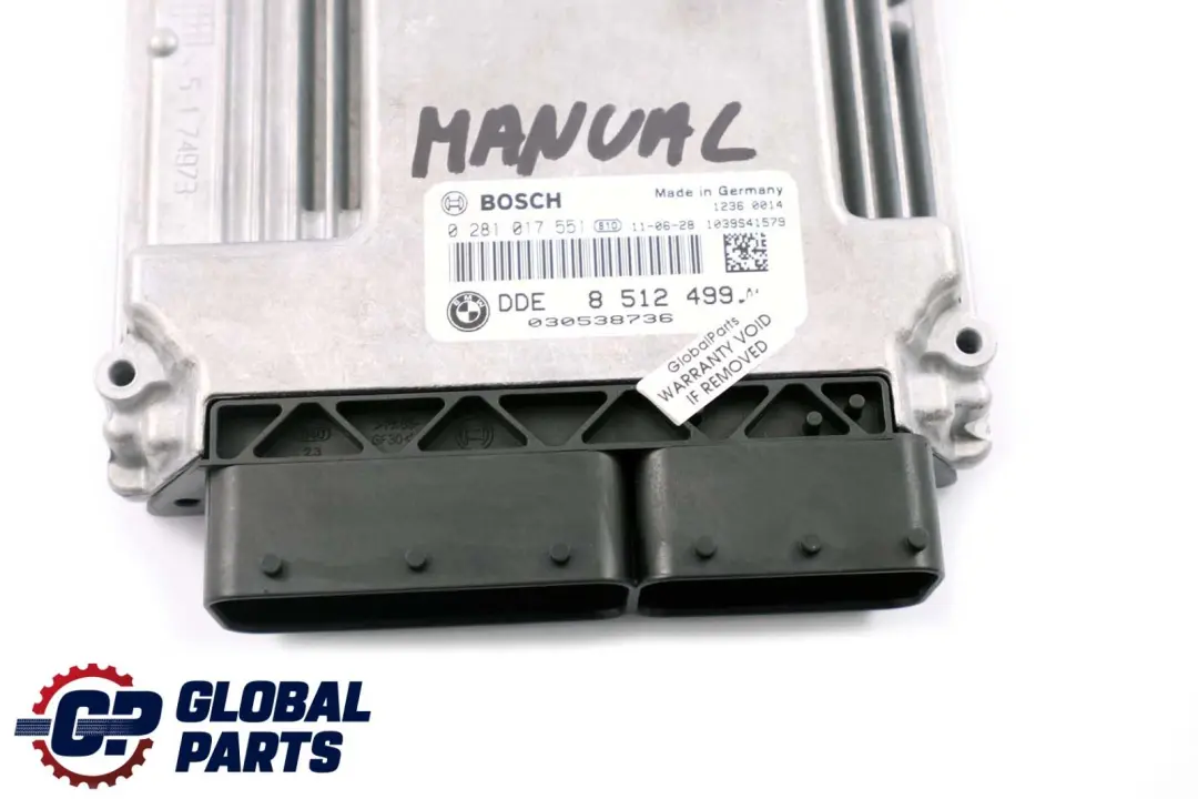 N47 Motore Diesel Unita Controllo Base Dde per BMW E81 E87 E90 E91 LCI con numero di parte 8512499 BMW E81 E87 E90 E91 LCI N47 Motore Diesel Unita Controllo Base Dde - SKU 8512499 - Numero di parte 8512499