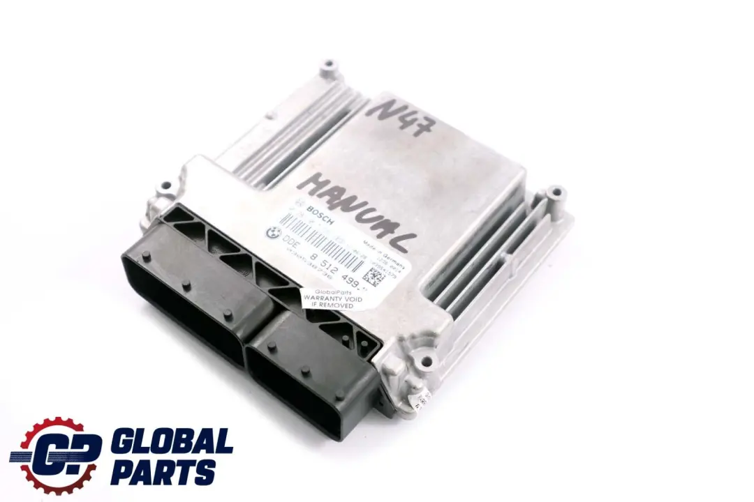 N47 Motore Diesel Unita Controllo Base Dde per BMW E81 E87 E90 E91 LCI con numero di parte 8512499 BMW E81 E87 E90 E91 LCI N47 Motore Diesel Unita Controllo Base Dde - SKU 8512499 - Numero di parte 8512499