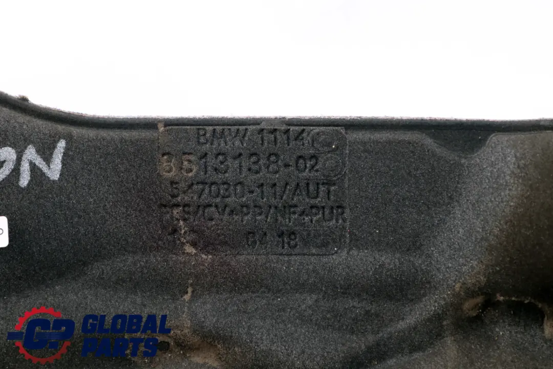 Cubierta acustica trasera del motor para BMW F20 F21 LCI F30 F31 con número de pieza 8513138 BMW F20 F21 LCI F30 F31 Cubierta acustica trasera del motor - SKU 8513138 - Número de pieza 8513138