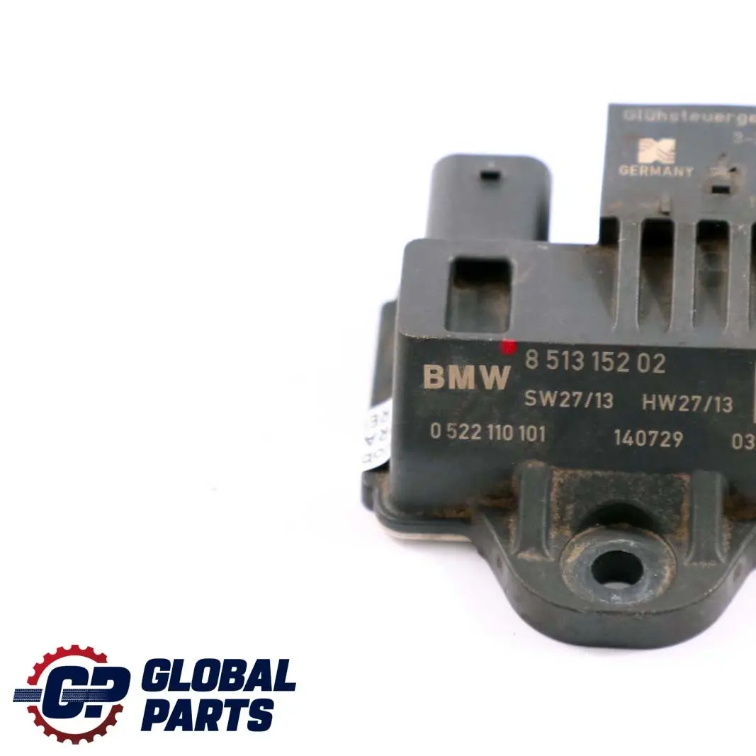 Preheating Control Unit Glow Plug B37 to BMW F20 F21 LCI Mini Cooper D F55 F56 with Part number 8513152 BMW F20 F21 LCI Mini Cooper D F55 F56 Preheating Control Unit Glow Plug B37 - SKU 8513152 - Part number 8513152