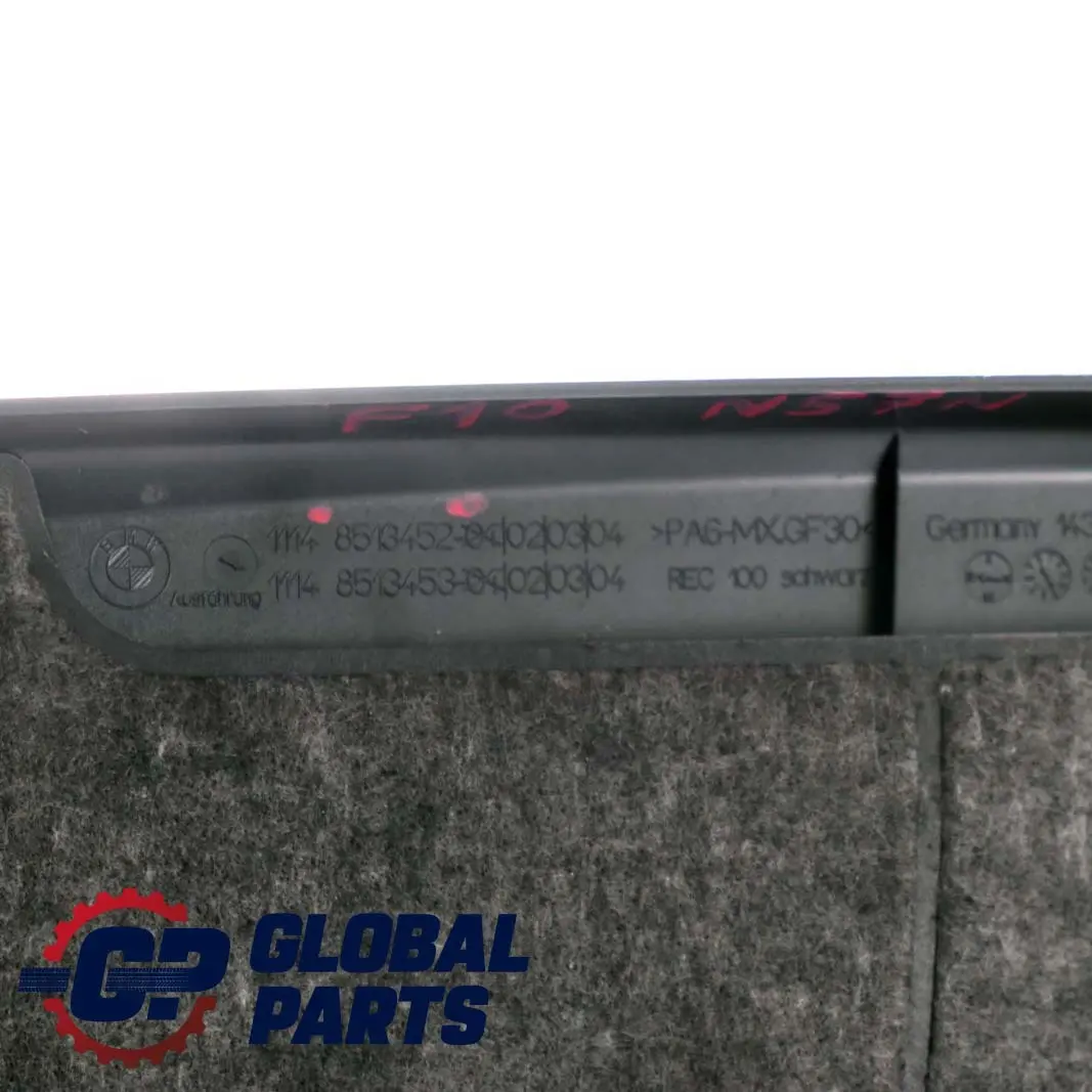 N57N Copertura Motore Acustico Superiore Anteriore per BMW F10 F11 530d con numero di parte 8513452 BMW F10 F11 530d N57N Copertura Motore Acustico Superiore Anteriore - SKU 8513452 - Numero di parte 8513452