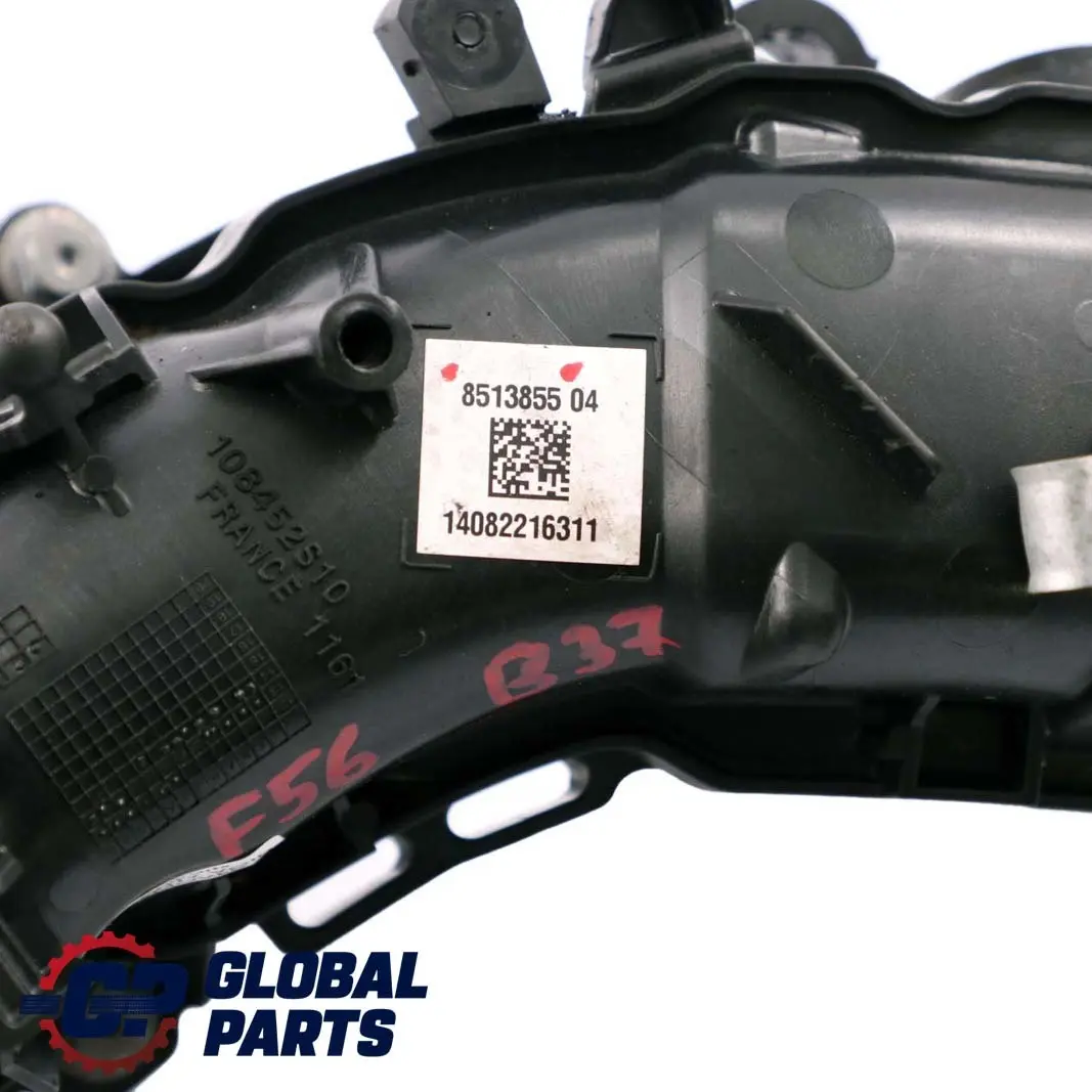 B37 Collettore di aspirazione con controllo flap per Mini Cooper D F55 F56 con numero di parte 8513855 Mini Cooper D F55 F56 B37 Collettore di aspirazione con controllo flap - SKU 8513855 - Numero di parte 8513855