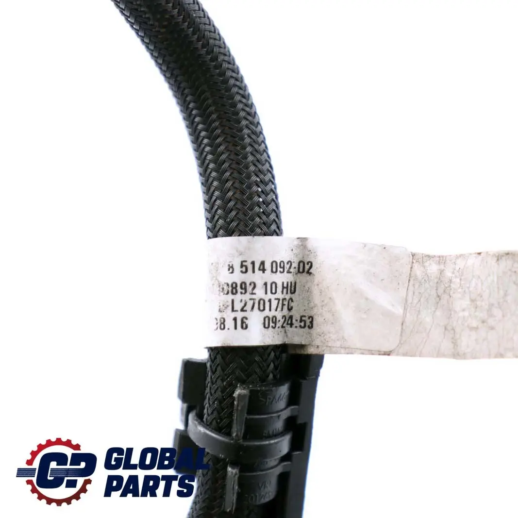 Feed Line Return Pipe to BMW 1 3 Series F20 F21 F30 F31 LCI Diesel Fuel with Part number 8514092 BMW 1 3 Series F20 F21 F30 F31 LCI Diesel Fuel Feed Line Return Pipe - SKU 8514092 - Part number 8514092