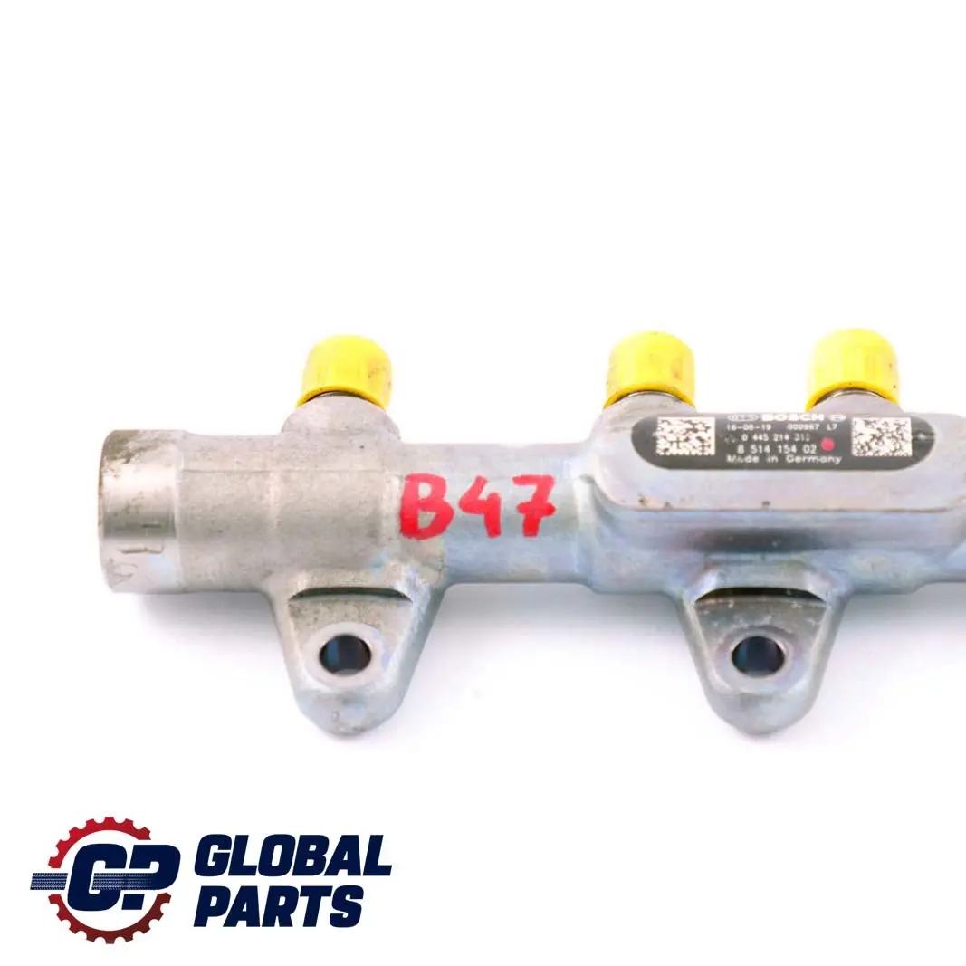 BMW 1 3 Series F20 F21 F30 F31 LCI B47 Fuel Pressure Rail Accumulator - SKU 8514154 - Part number 8514154