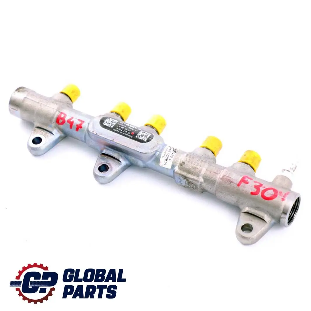 B47 Accumulateur Rampe Pression Carburant pour BMW F20 F21 F30 F31 LCI à propos du numéro de pièce 8514154 BMW F20 F21 F30 F31 LCI B47 Accumulateur Rampe Pression Carburant - SKU 8514154 - Numéro de pièce 8514154