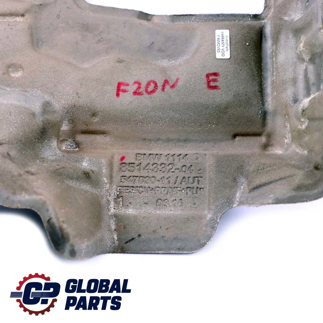 BMW 1 3 Series F20 F21 F30 E31 LCI Engine Acoustic Cover Front - SKU 8514332 - Part number 8514332