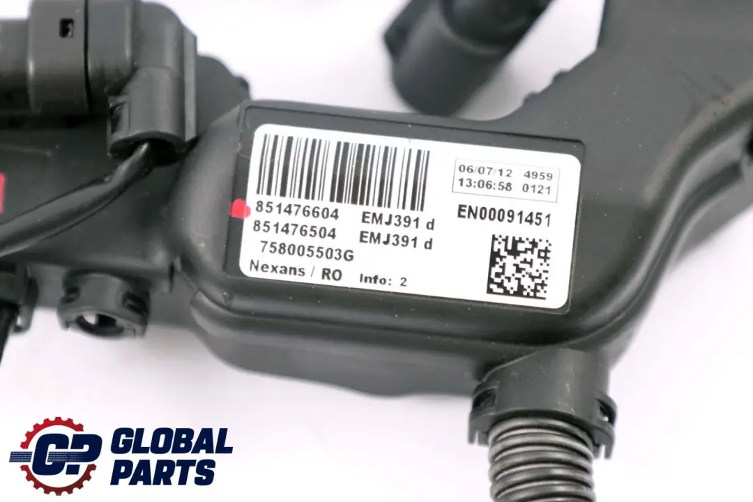BMW F20 114d 116d ed N47N Juego Cables del Motor Modulo Incandescencia - SKU 8514766 - Número de pieza 8514766