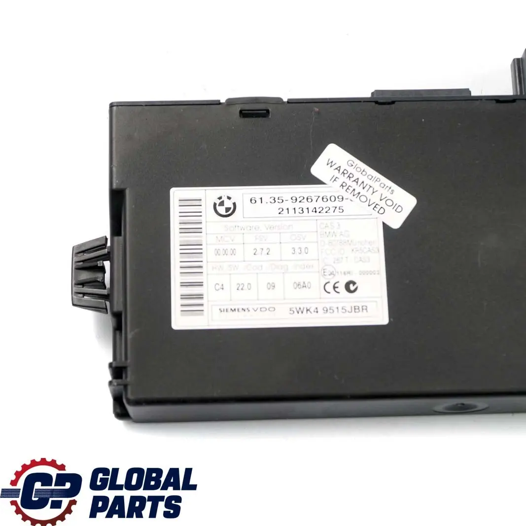 143HP N47N Engine ECU Kit DDE + CAS3 + Key Mini Cooper SD R56 LCI R60 - SKU 8517727-1 - Part number 8517727