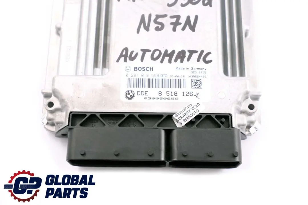 N57N Diesel Motor Steuergerät DDE Automati für BMW F01 LCI F10 F11 F30 F31 mit Teilenummer 8518126 BMW F01 LCI F10 F11 F30 F31 N57N Diesel Motor Steuergerät DDE Automati - SKU 8518126 - Teilenummer 8518126