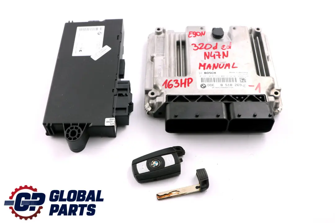 N47N 320d ed 163HP ECU KIT DDE CAS 3 Key Manual to BMW 3 Series E90 E91 LCI with Part number 8518269 BMW 3 Series E90 E91 LCI N47N 320d ed 163HP ECU KIT DDE CAS 3 Key Manual - SKU 8518269-1 - Part number 8518269