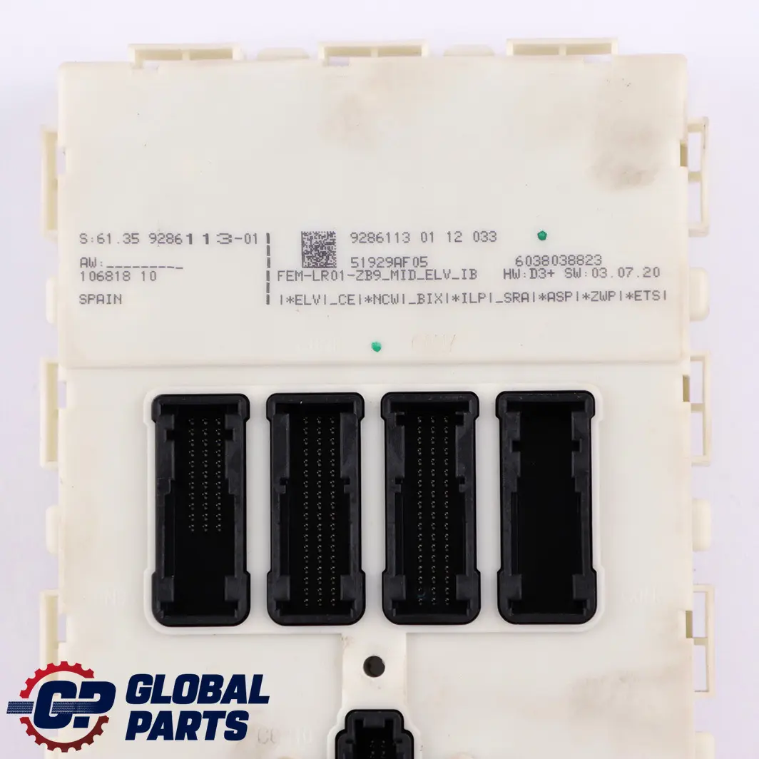 BMW F20 F30 F32 120d 320d 420d Diesel N47N 184HP ECU Kit DDE + Key + FEM - SKU 8518568-1 - Part number 8518568